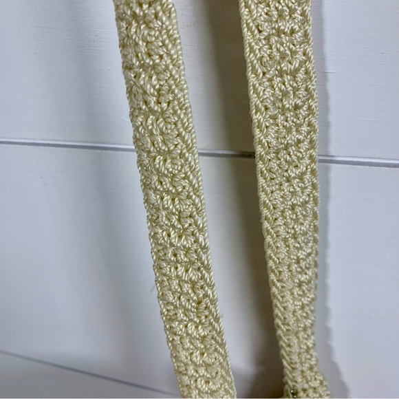 The Sak Crossbody Red White & Blue 106910 Anthem Flower Beige Crochet READ - Picture 7 of 13